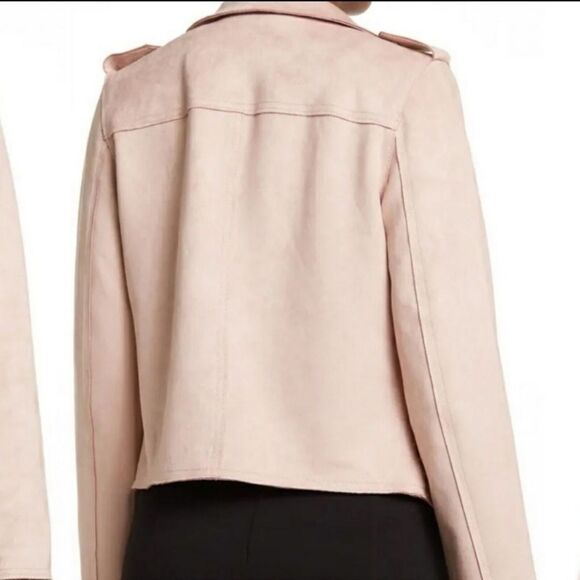 Ookie & Lala Faux Suede Pink Jacket size XL - Picture 2 of 11